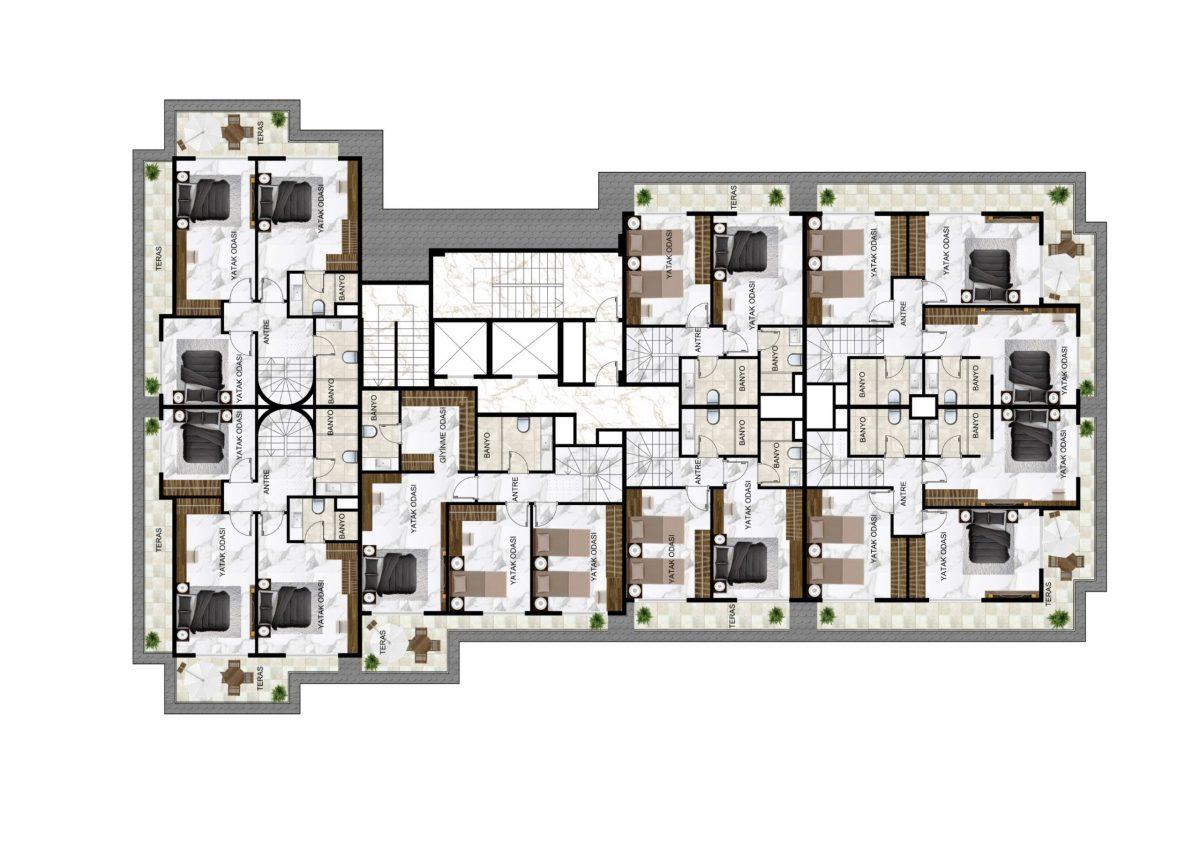 Ready-made complex on the first line in the Kestel area - Фото 22