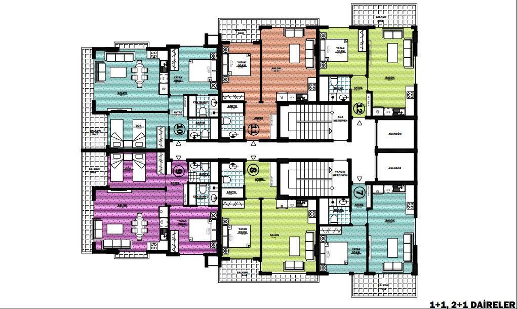 The construction of a new residential complex in the Avsallar area has started - Фото 20