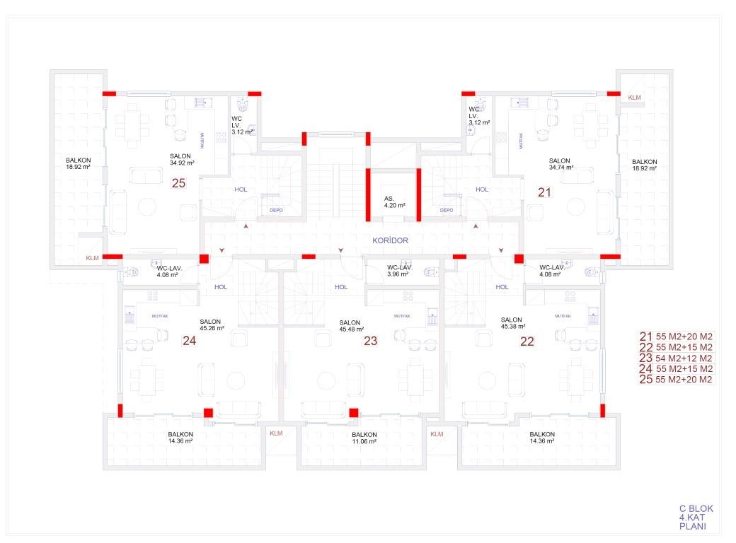 New residential complex with infrastructure in the picturesque Kargicak area  - Фото 18