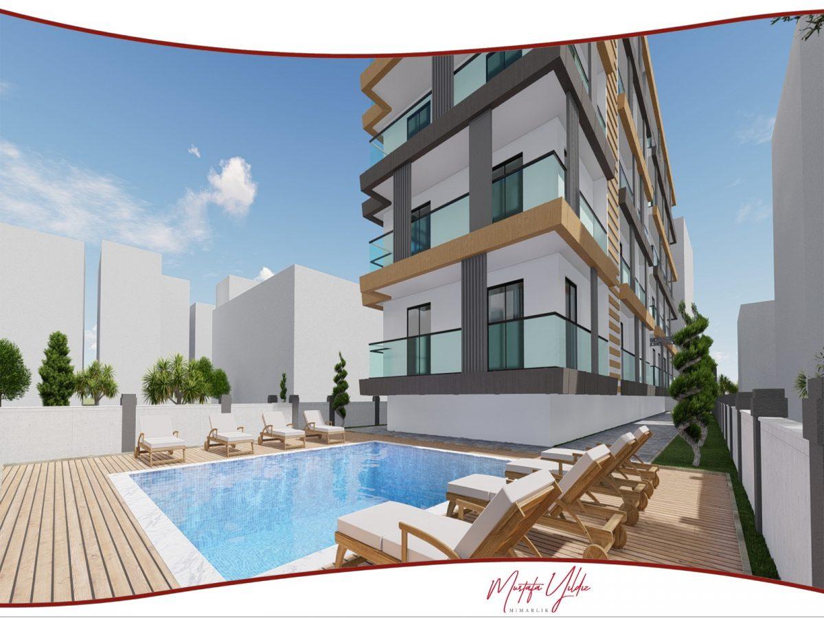 CİTY 10 Modern residential complex in the very center of Alanya, one step away from the sea - Фото 3