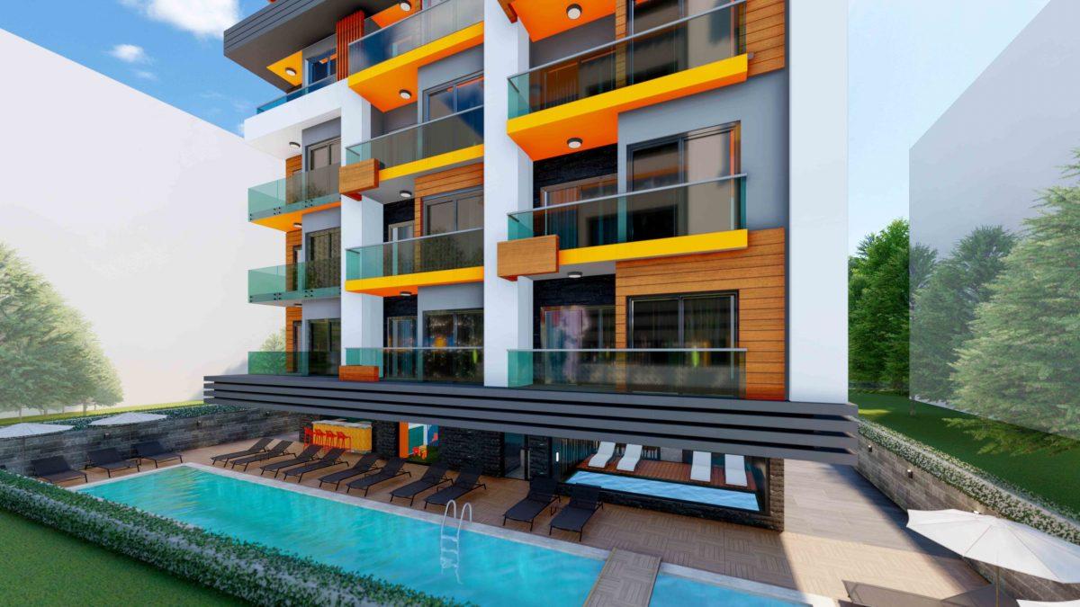 Stylish residential complex with a magnificent location in the very center of Alanya - Фото 5