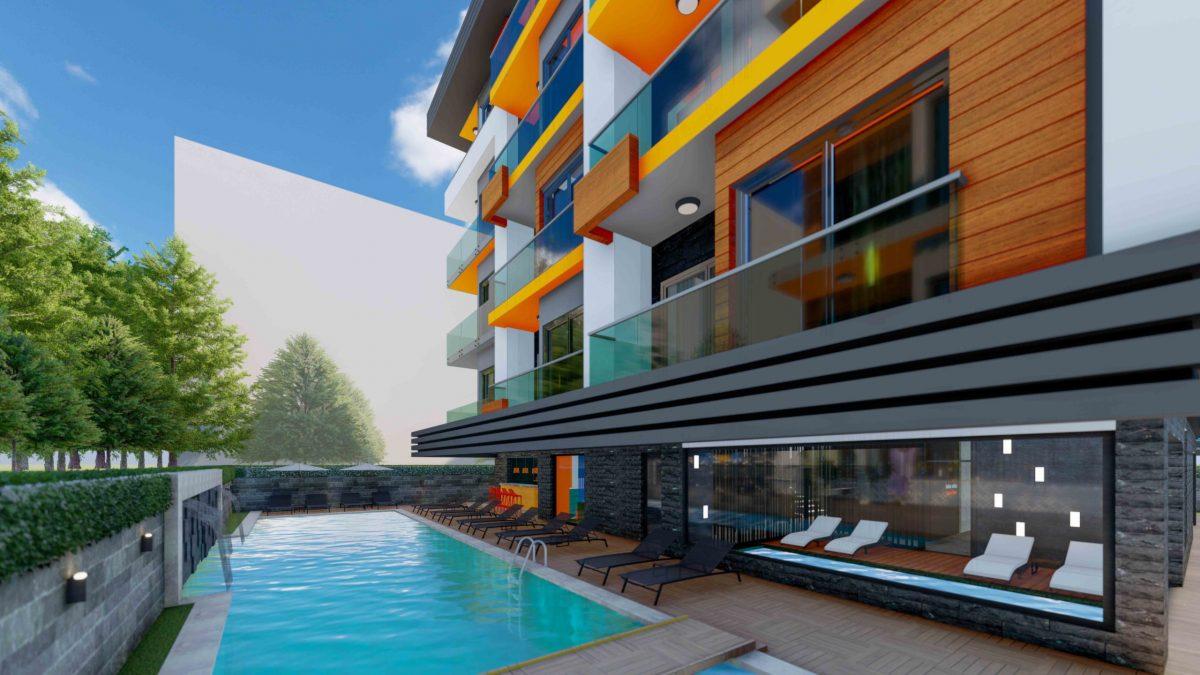 Stylish residential complex with a magnificent location in the very center of Alanya - Фото 6