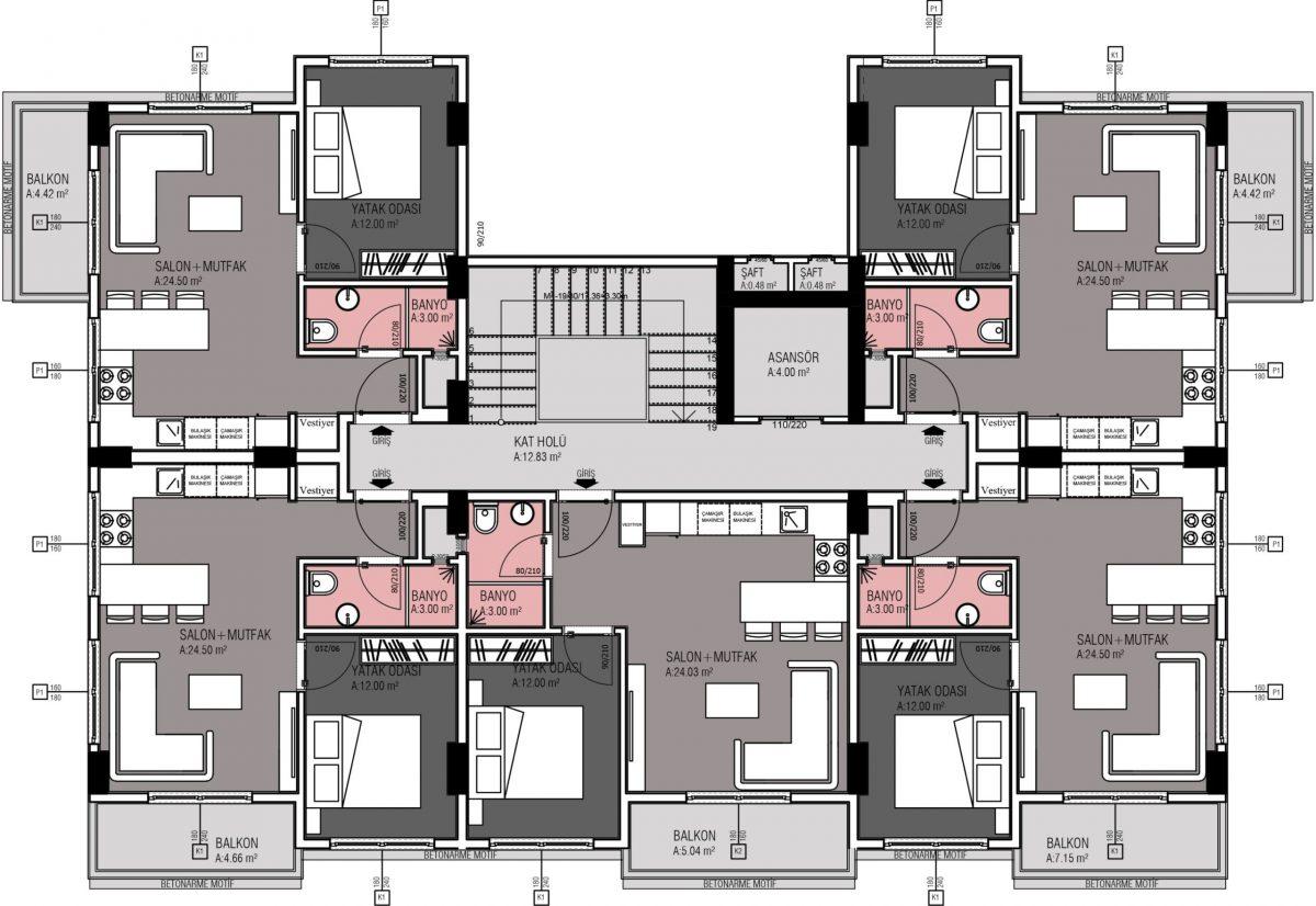 Residential complex of comfort class 50 meters from the sea - Фото 12