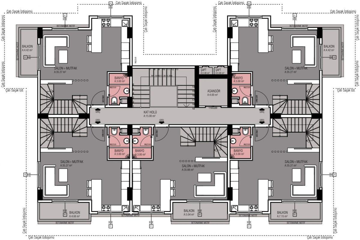 Residential complex of comfort class 50 meters from the sea - Фото 13