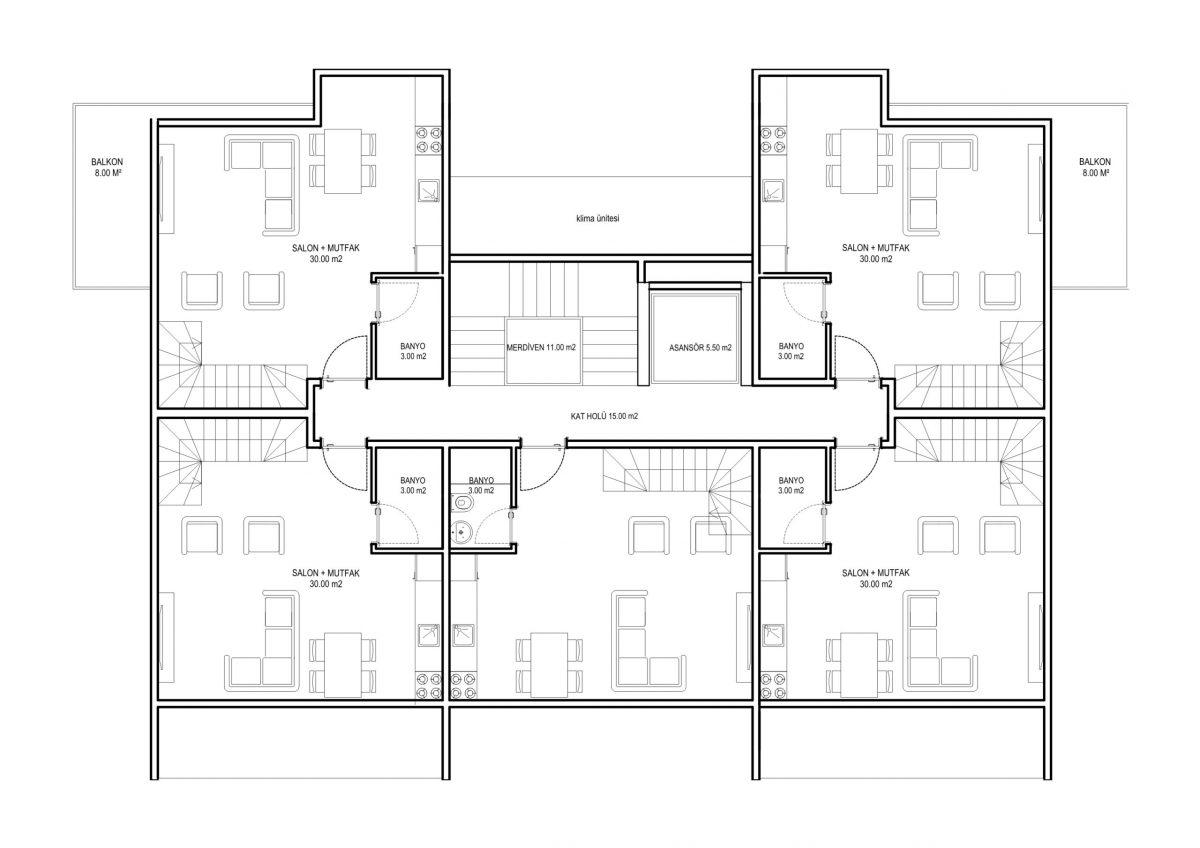 Residential complex of comfort class 50 meters from the sea - Фото 15