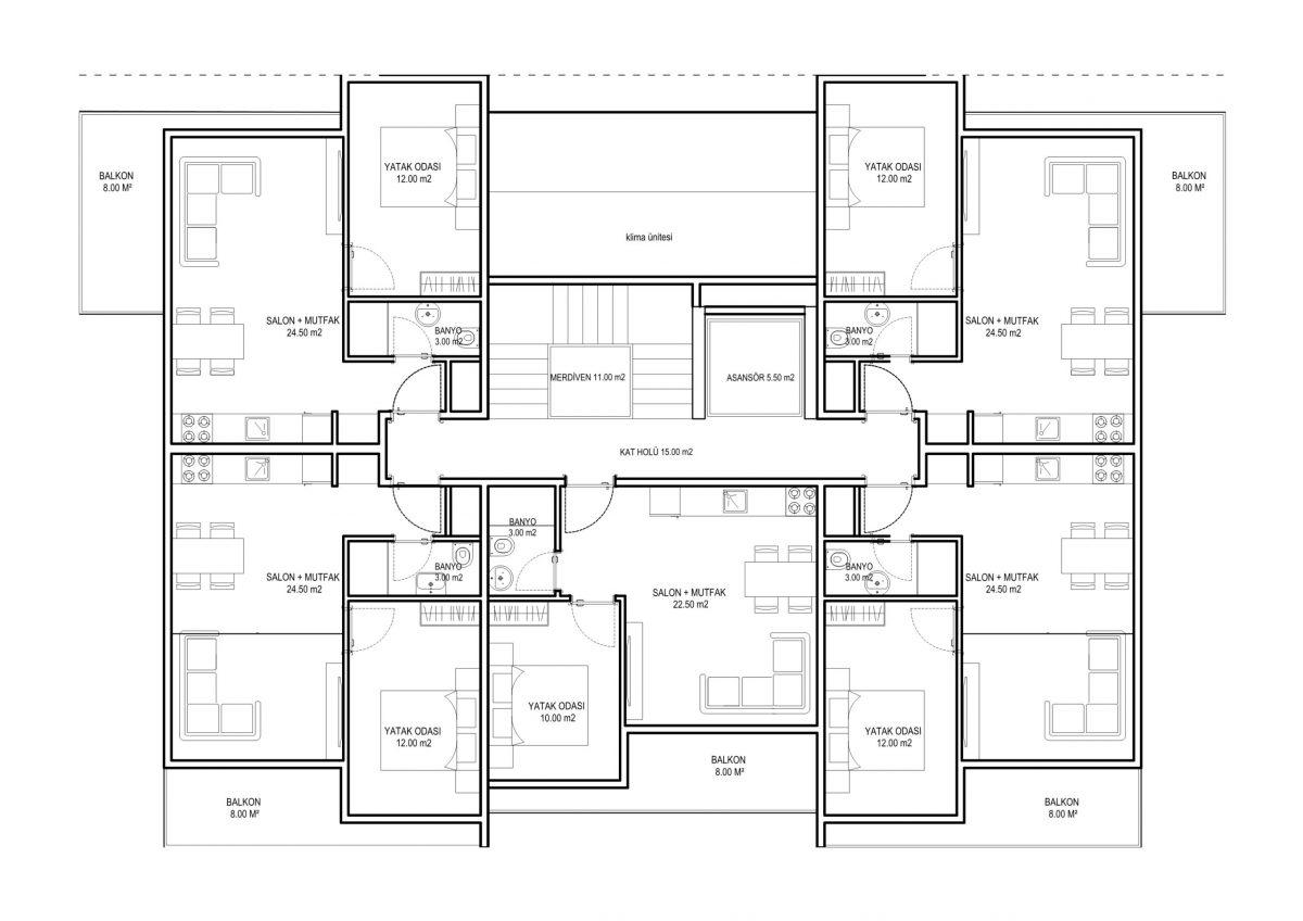 Residential complex of comfort class 50 meters from the sea - Фото 17