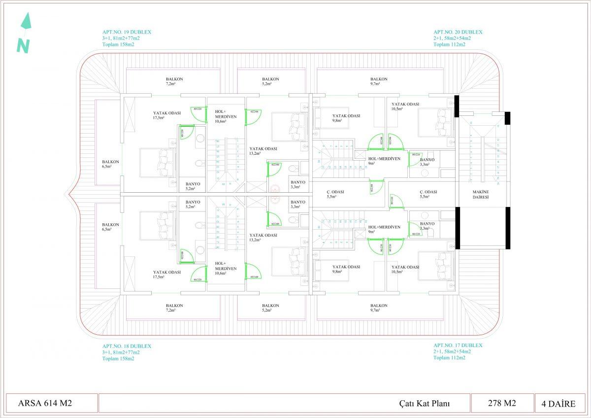 New premium class complex in the center of Alanya - Фото 19