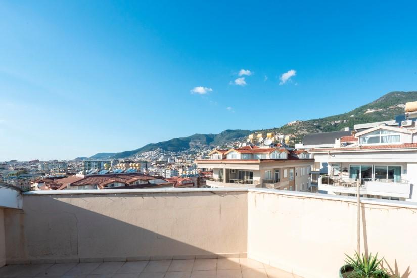 Duplex 5 + 1 overlooking Alanya and the Mediterranean Sea - Фото 22