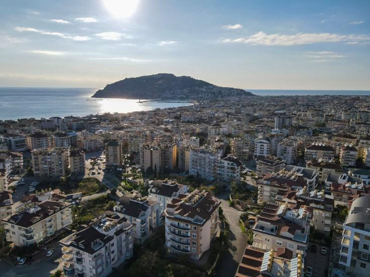 Duplex 5 + 1 overlooking Alanya and the Mediterranean Sea - Фото 4