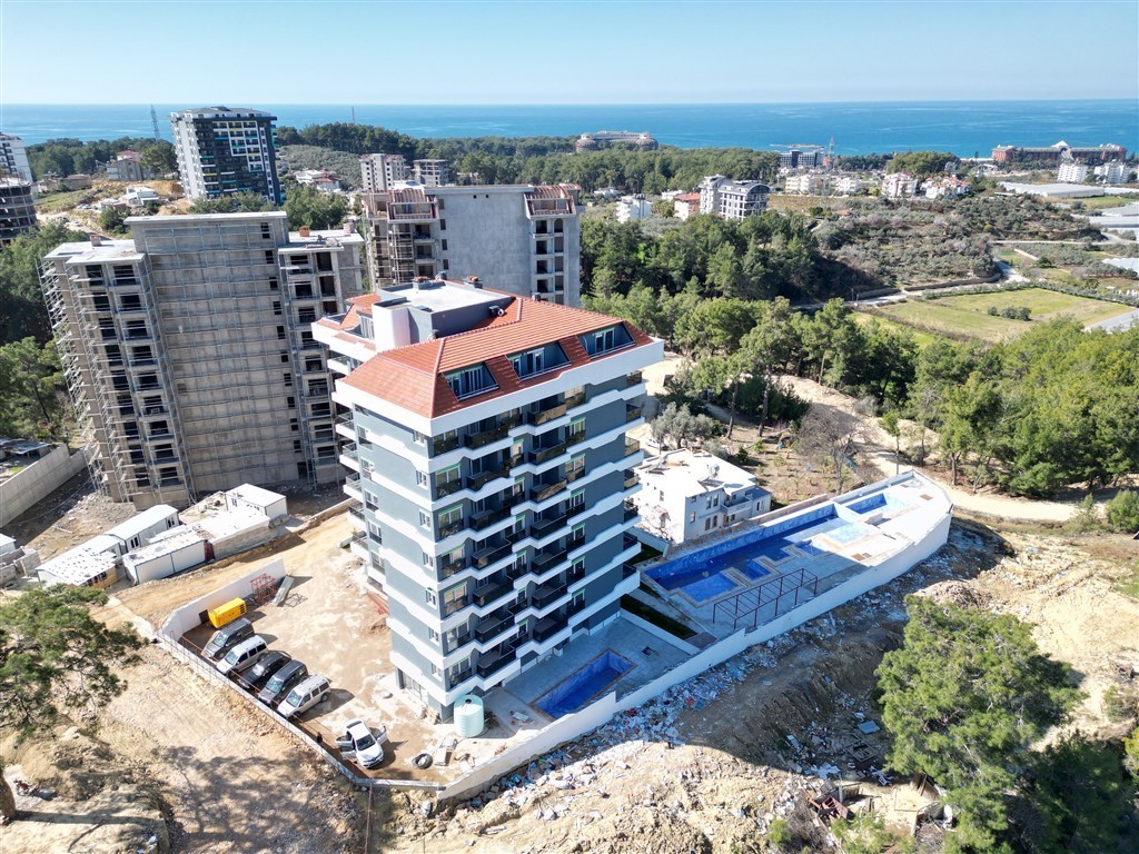 New project with panoramic sea views in the green area of Avsallar - Фото 2