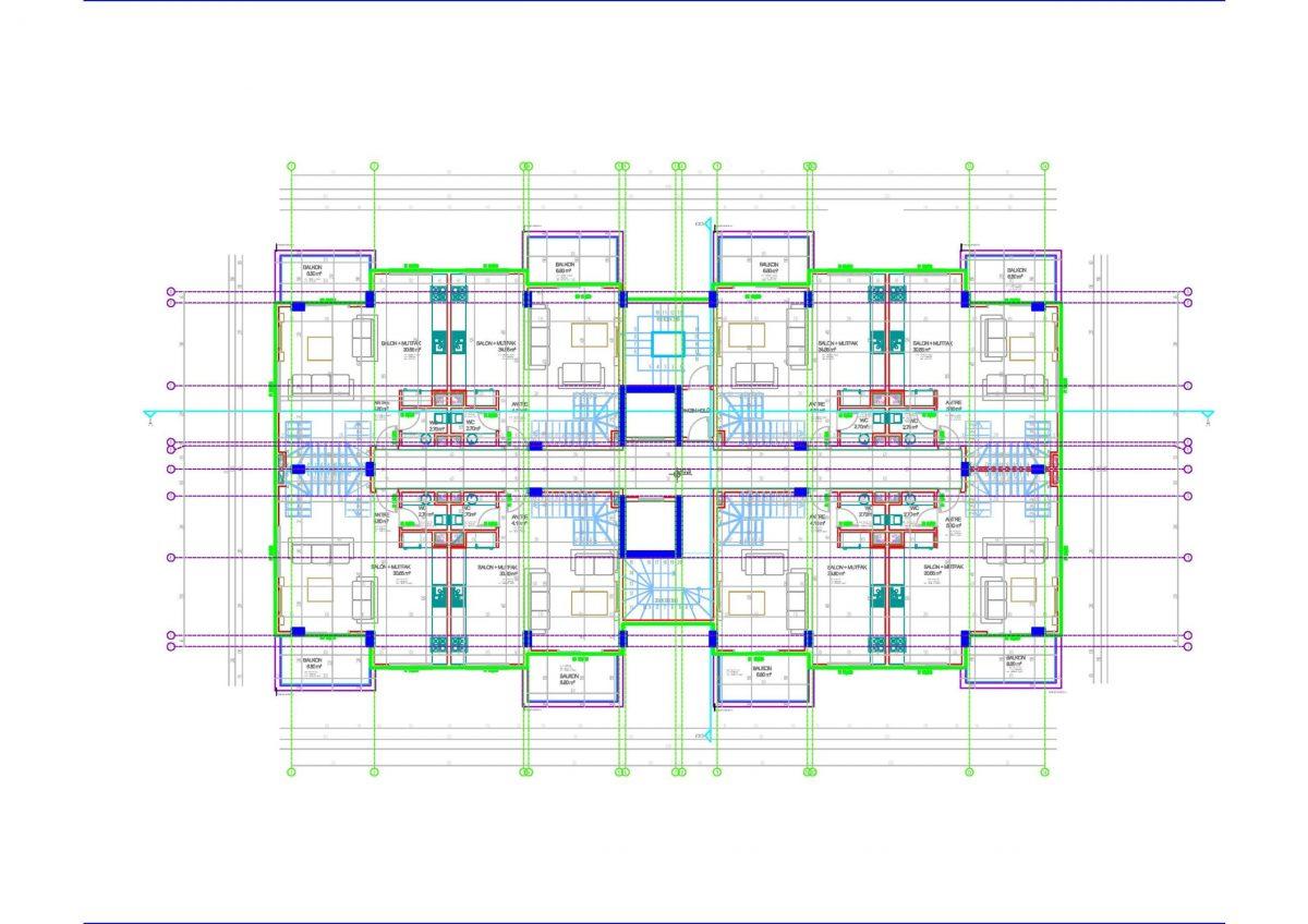 Residential complex in Mahmutlar area, 700 m from the sea - Фото 12