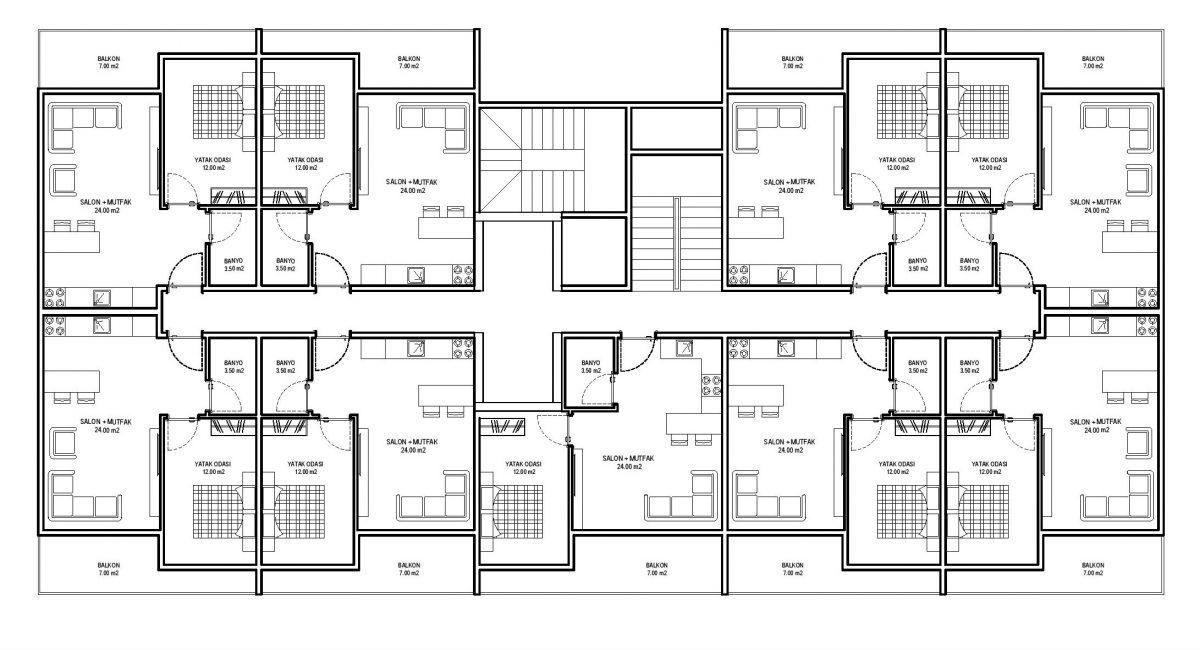 Construction of a new residential complex in the ecologically clean Avsallar area - Фото 29