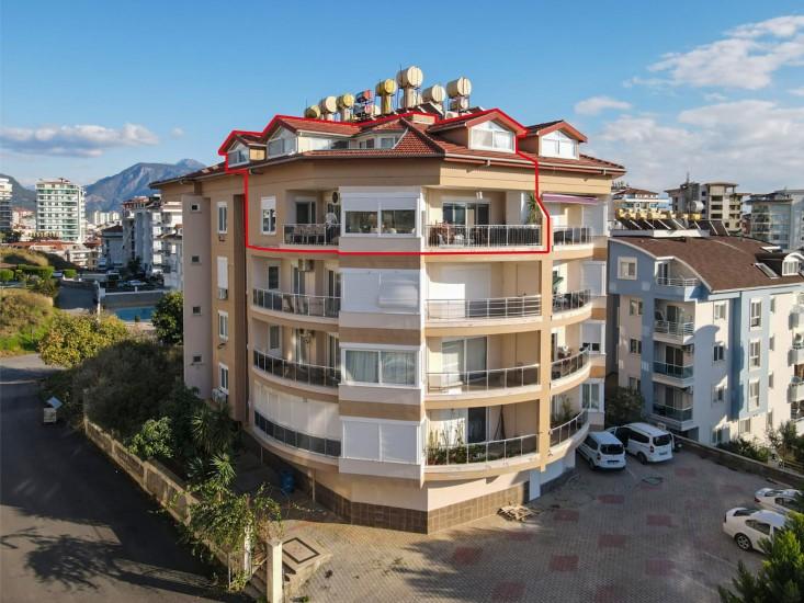 Duplex 5 + 1 overlooking Alanya and the Mediterranean Sea - Фото 2