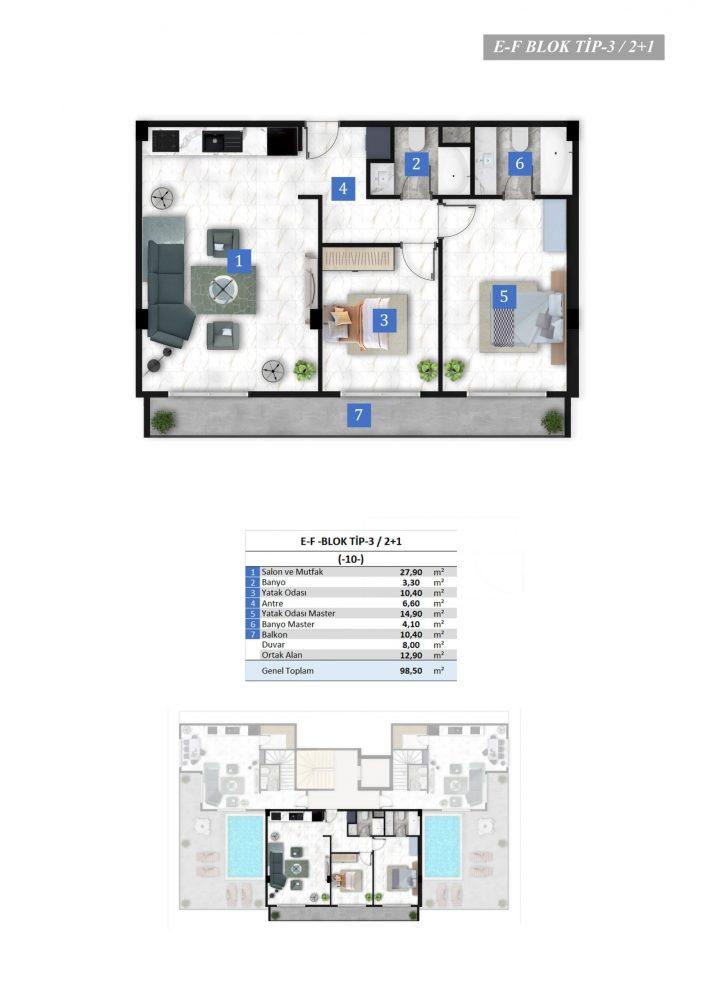 Premium class complex in the most picturesque area of Alanya-Kargicak - Фото 46