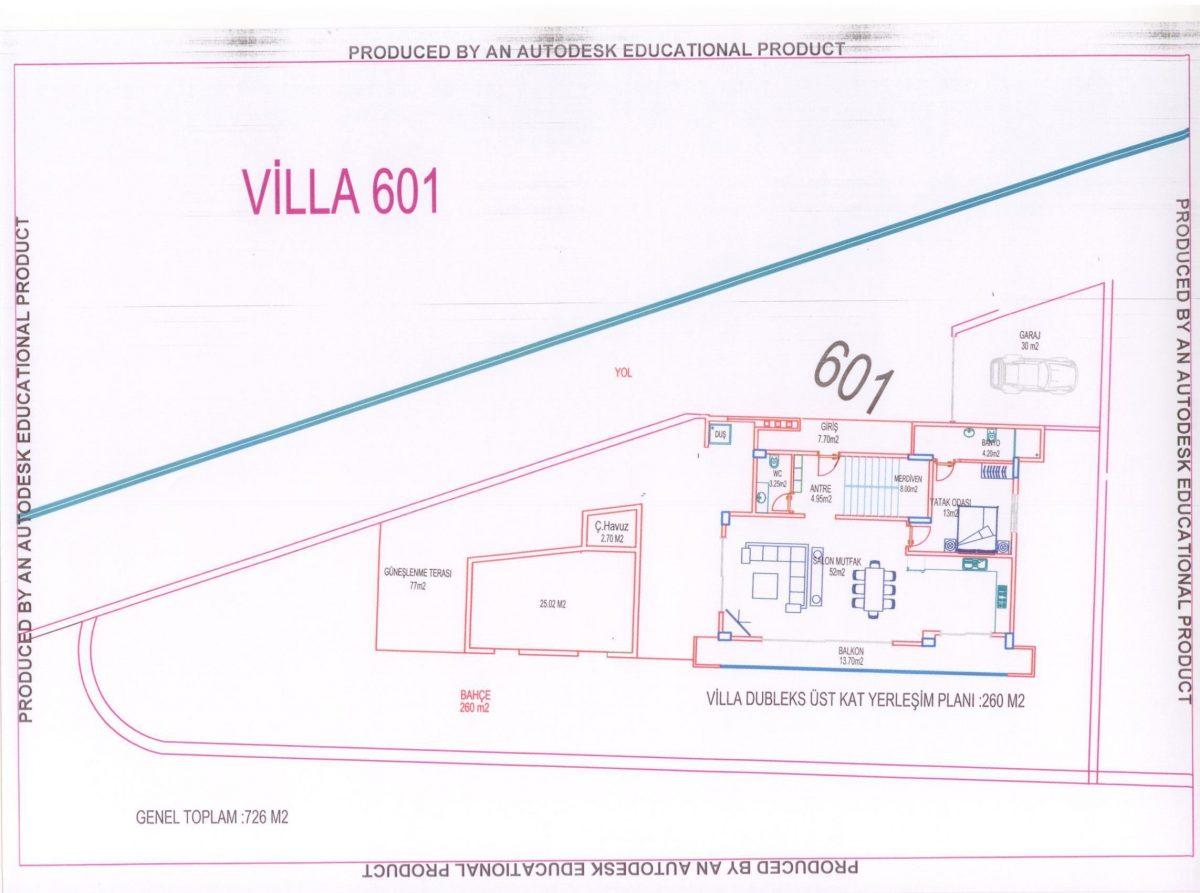 Multifunctional complex of luxury apartments and villas in Kargicak area - Фото 42