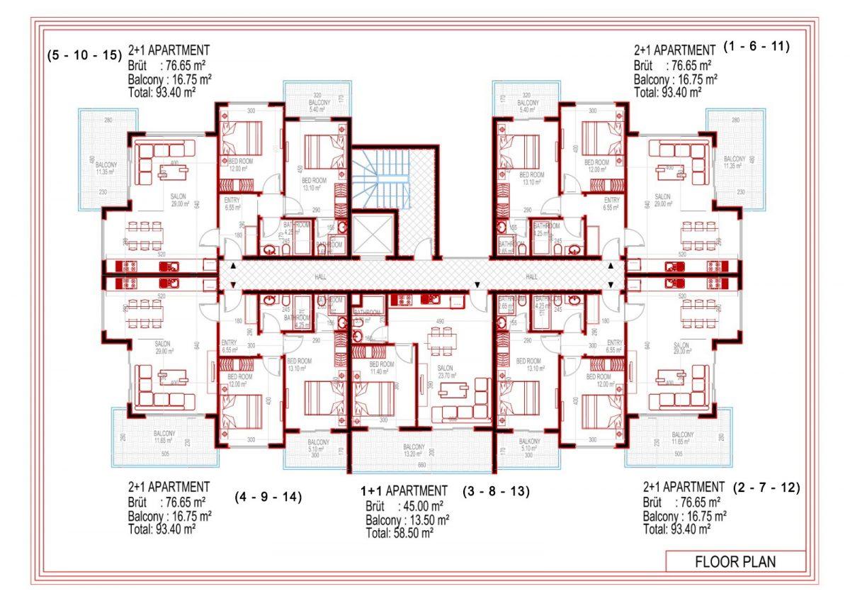 New project with panoramic views in the picturesque area of Kargicak - Фото 9