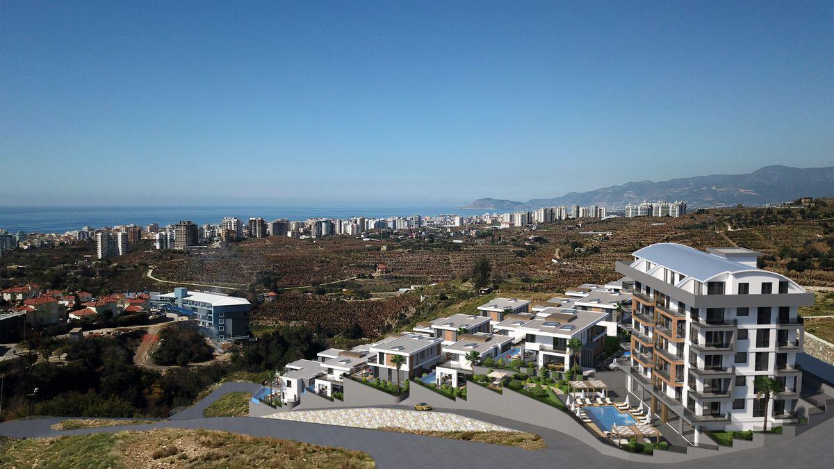 New project with panoramic views in the picturesque area of Kargicak - Фото 6