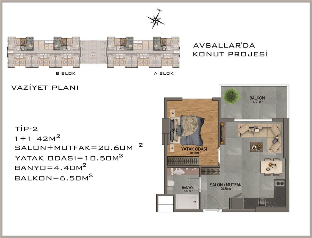 New residential complex in Avsalar area - Фото 26