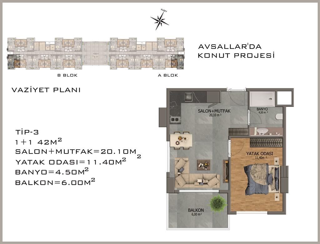 New residential complex in Avsalar area - Фото 27