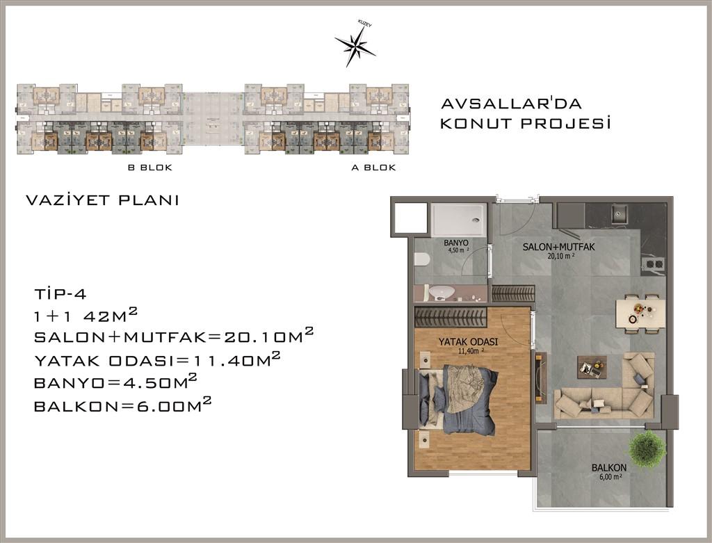 New residential complex in Avsalar area - Фото 28