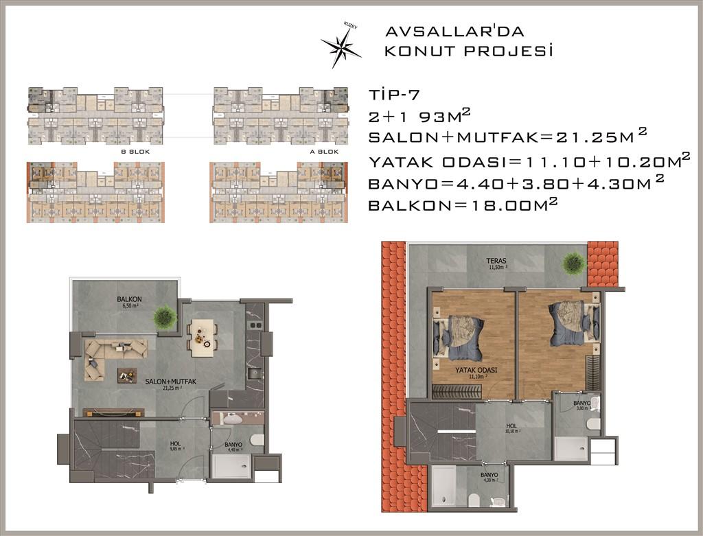 New residential complex in Avsalar area - Фото 31