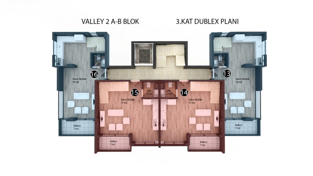 New investment project in the elite Alanya Kestel area - Фото 19