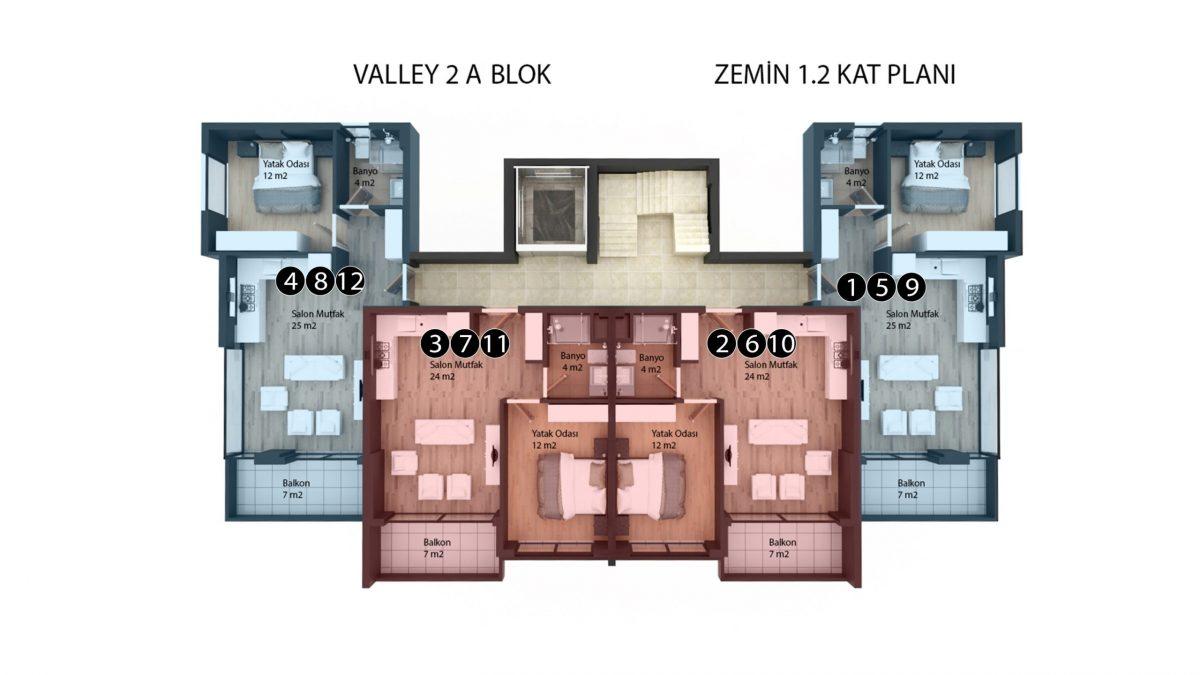 New investment project in the elite Alanya Kestel area - Фото 15