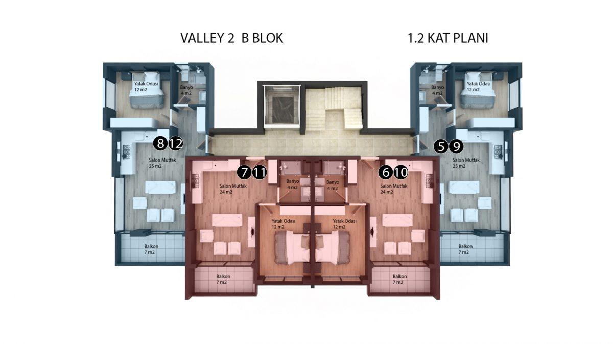 New investment project in the elite Alanya Kestel area - Фото 22