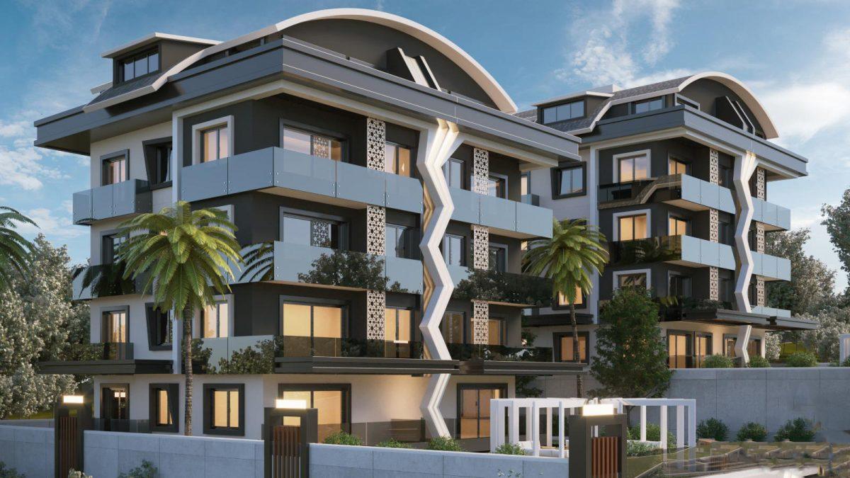 Residential complex with panoramic views in the center of Alanya - Фото 4