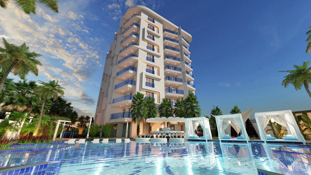 New complex in the center of Alanya, 10 minutes from Keykubat beach - Фото 8