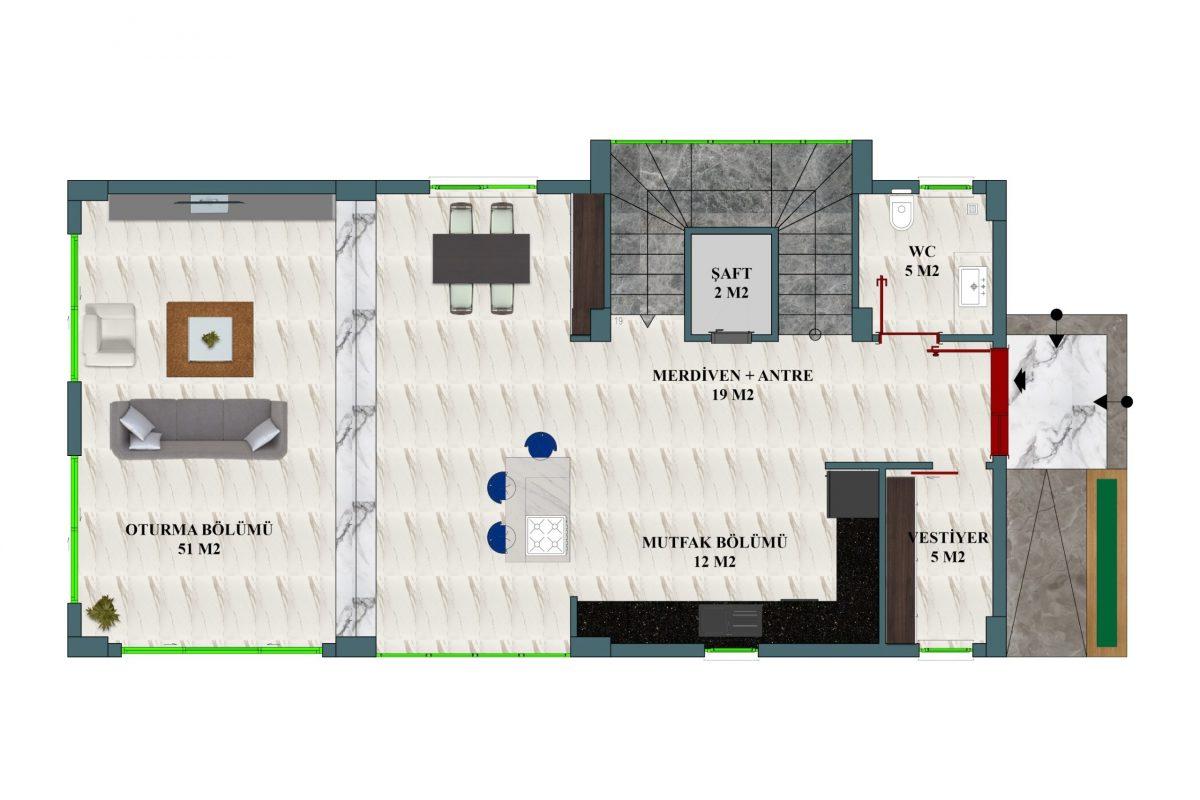 Investment project of LUXE class Villas in Kargicak area - Фото 15