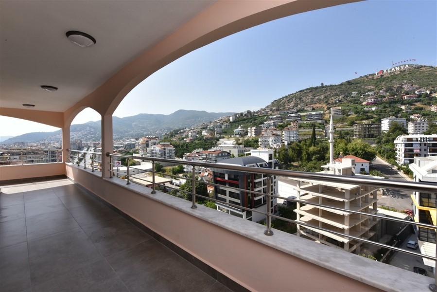 Spacious 8-room penthouse with sea and Alanya views - Фото 15