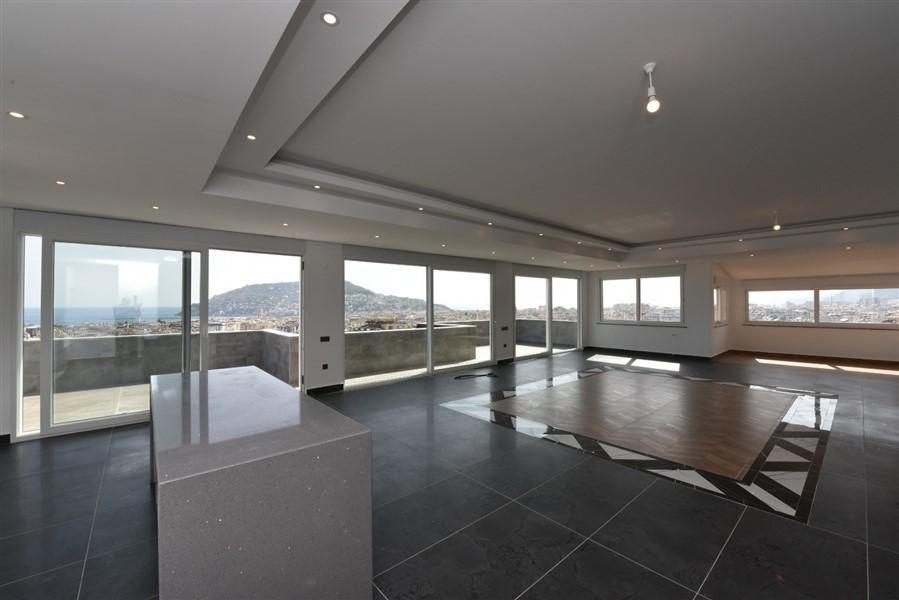 Spacious 8-room penthouse with sea and Alanya views - Фото 42