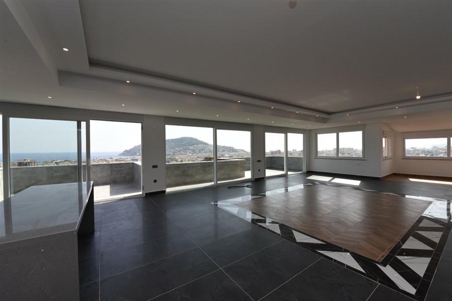 Spacious 8-room penthouse with sea and Alanya views - Фото 51