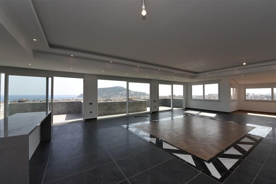 Spacious 8-room penthouse with sea and Alanya views - Фото 50