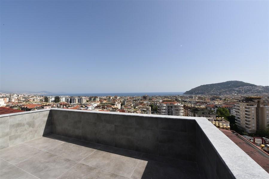 Spacious 8-room penthouse with sea and Alanya views - Фото 47