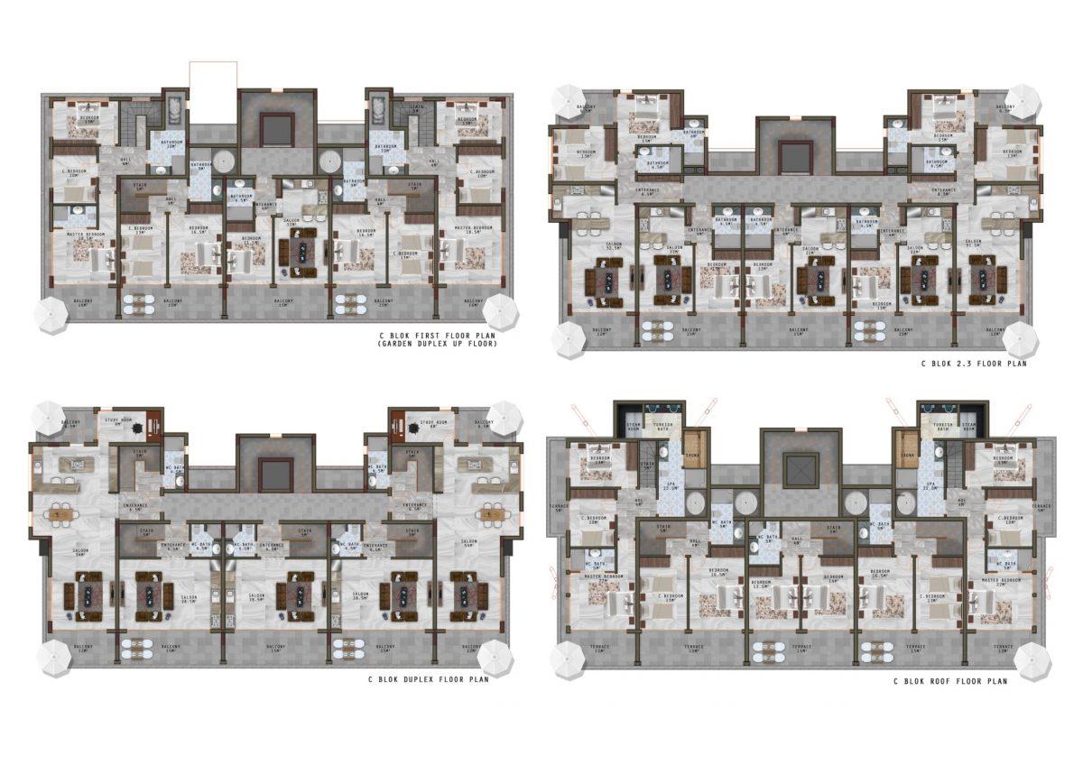 New residential complex in the ecologically clean Kargicak area - Фото 9