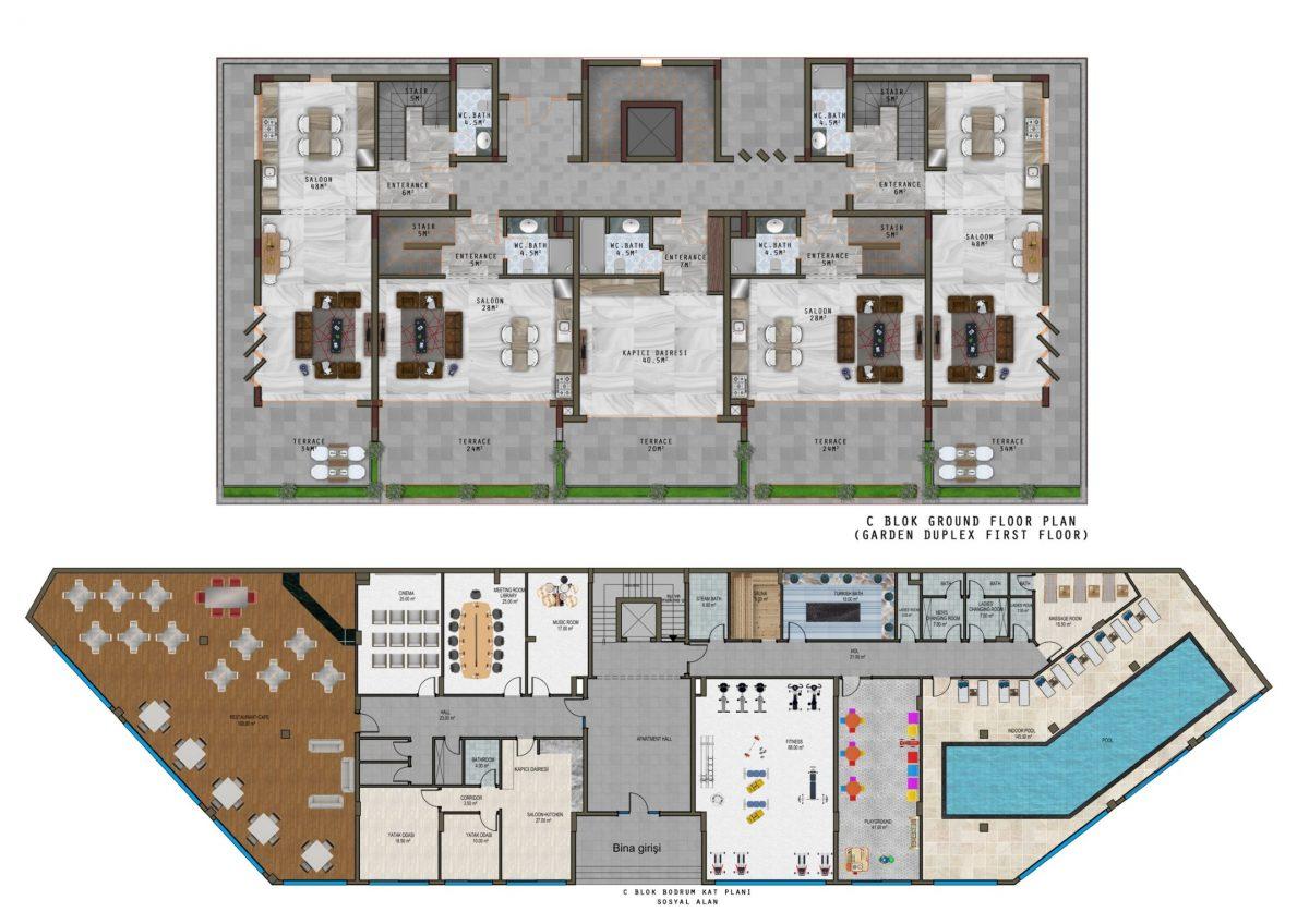 New residential complex in the ecologically clean Kargicak area - Фото 10