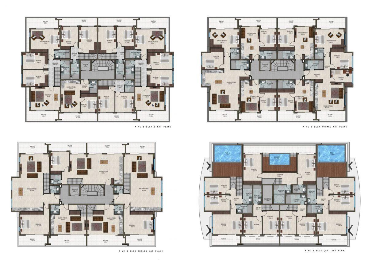 New residential complex in the ecologically clean Kargicak area - Фото 12