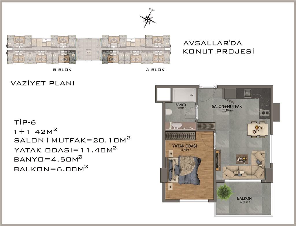 New residential complex in Avsalar area - Фото 30