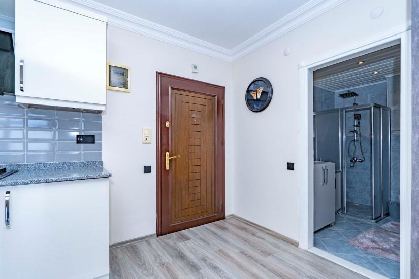 Two-room apartment on a high floor in the center of Alanya - Фото 12