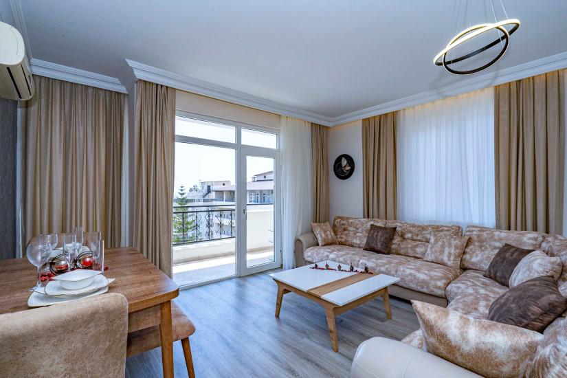 Two-room apartment on a high floor in the center of Alanya - Фото 15