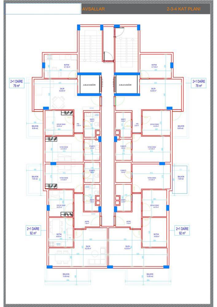 New project in Avsallar with good infrastructure - Фото 11