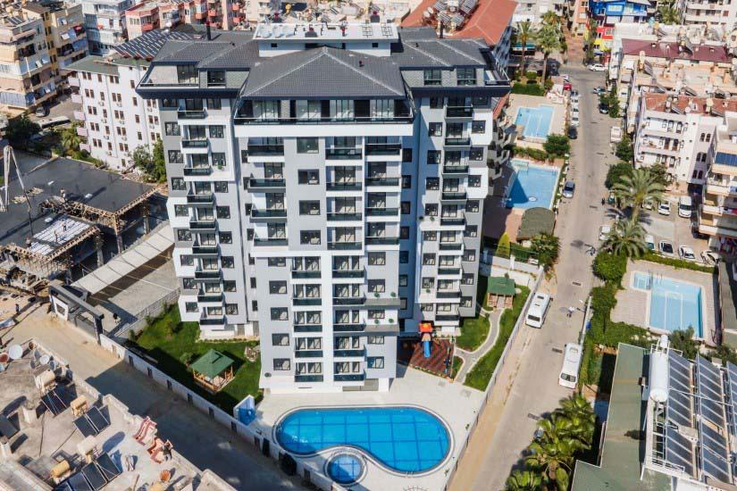 New 2 + 1 apartment in the very center of Alanya - Фото 2