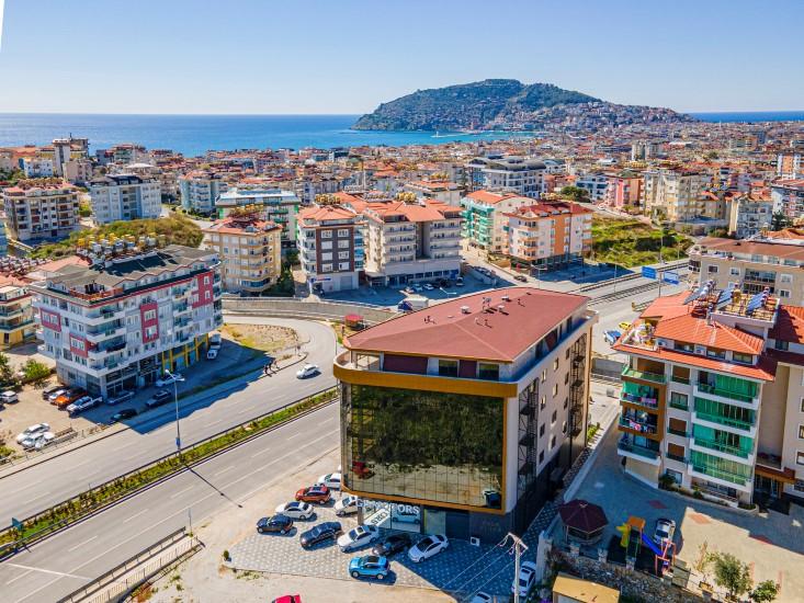 Penthouse 4 + 1 in a new building in the center of Alanya - Фото 2