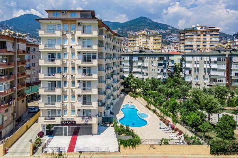 Two-room apartment on a high floor in the center of Alanya - Фото 1