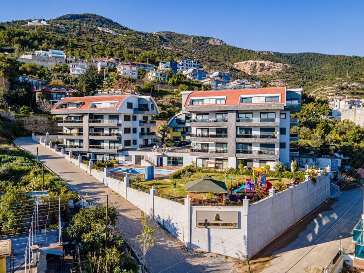 Duplex 5 + 1 in Alanya with sea view - Фото 23