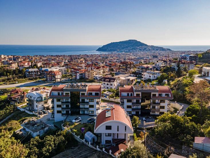 Duplex 5 + 1 in Alanya with sea view - Фото 24