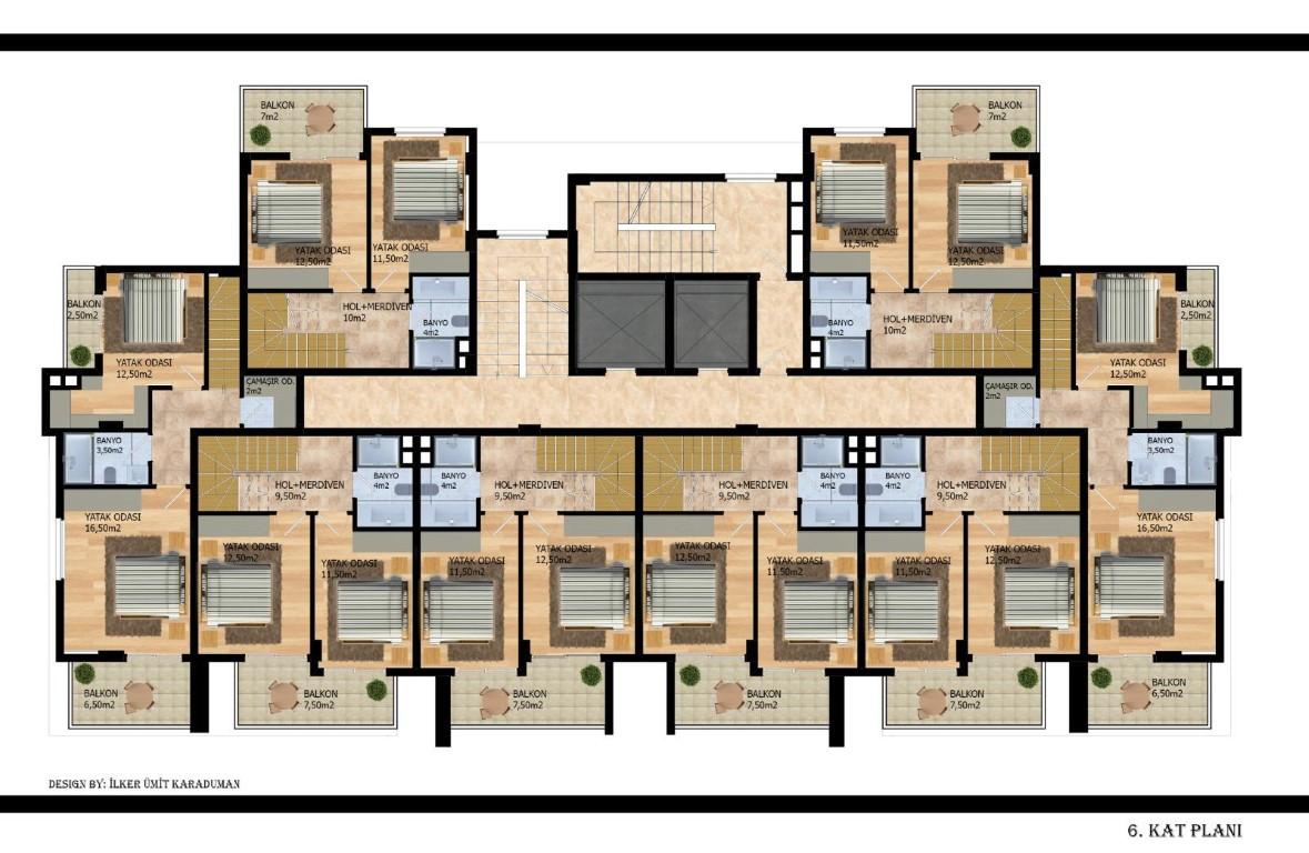 Apartments with interest-free installments in Avsallar area - Фото 19