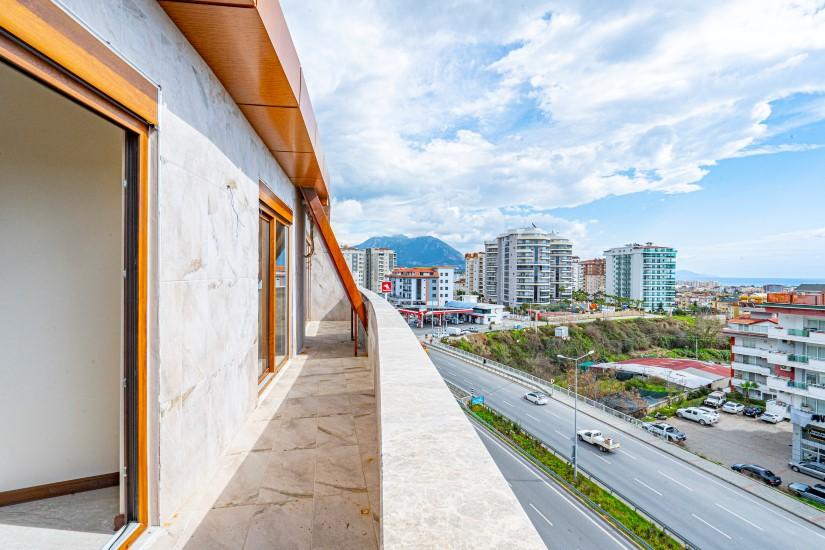 Five-room penthouse with sea view in the center of Alanya - Фото 19